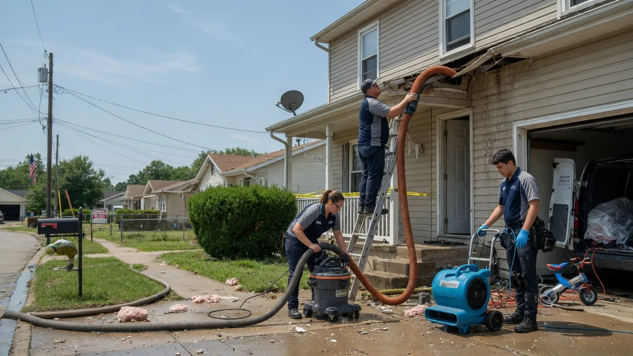 Water Damage Restoration in South China, ME near me